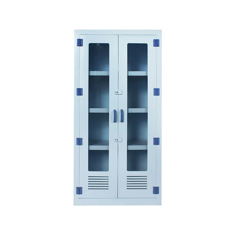 Кабинет за складирање со двојна врата за корозивен хемиски безбедносен кабинет