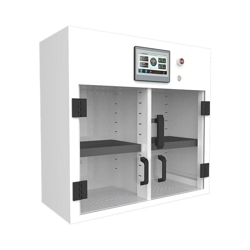 Самочистечки челичен ормар за складирање на лекови